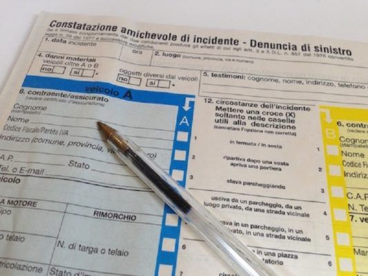 Constatazione Amichevole di Incidente (CID) - Guida alla compilazione