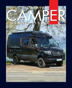 Immagine di copertina della rivista Caravan e Camper Granturismo, numero di Maggio 2026, MAG Editori.