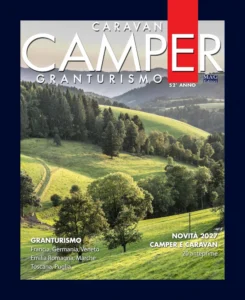 Immagine di copertina della rivista Caravan e Camper Granturismo, numero di Settembre 2026, MAG Editori.